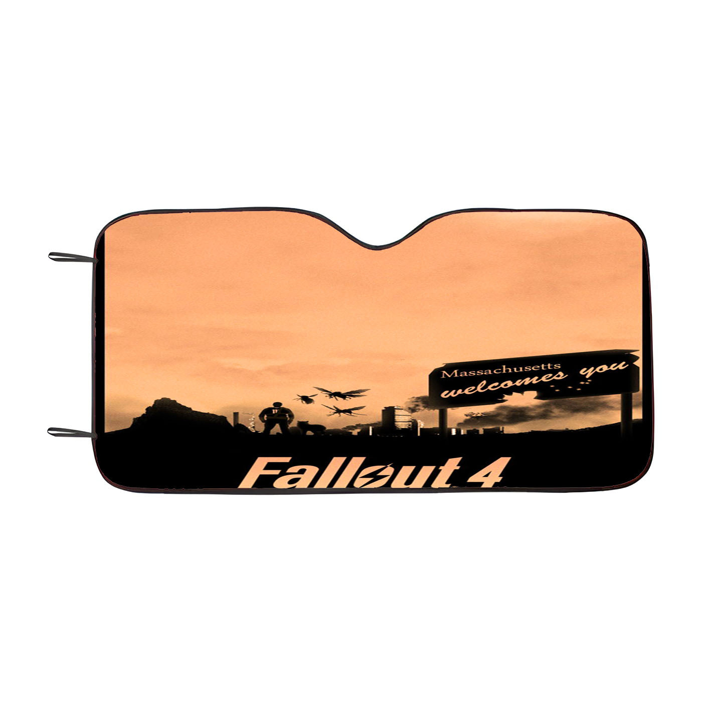 Fallout 4 Massachusetts Car Auto Sun Shade Windshield Cover