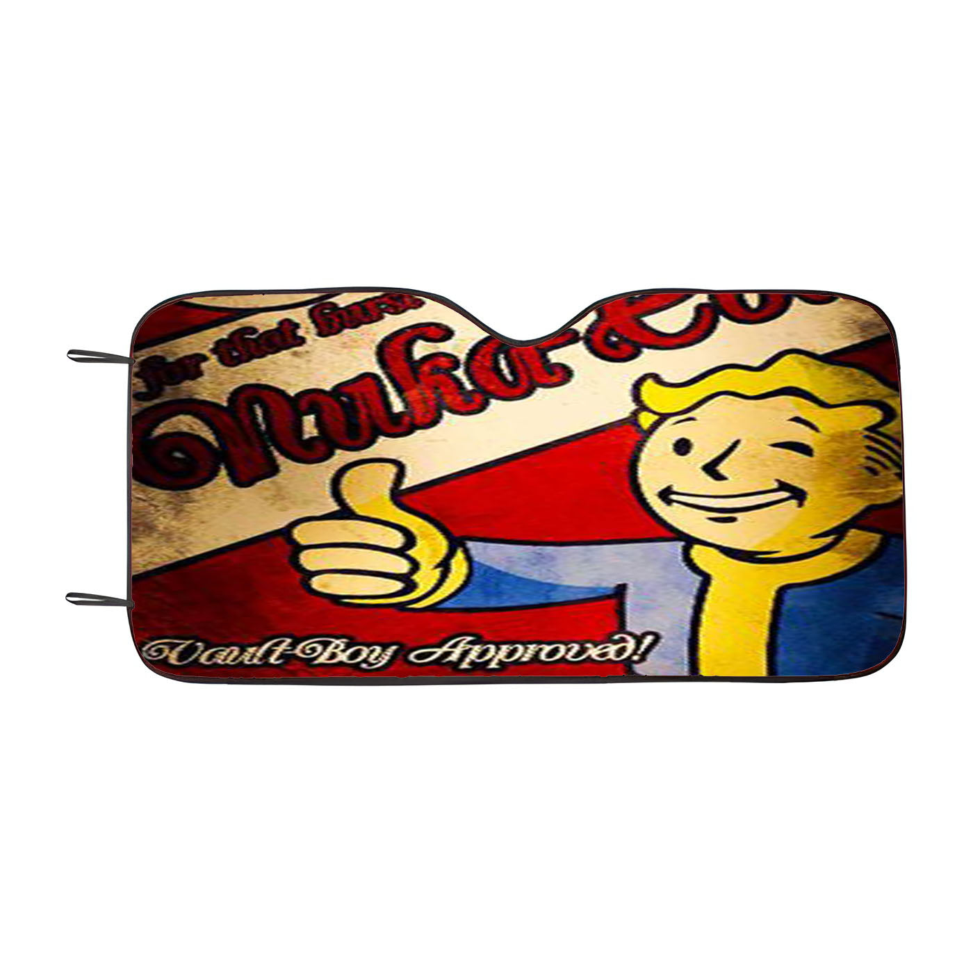 Fallout 4 Vault Boy Nuka Cola Car Auto Sun Shade Windshield Cover