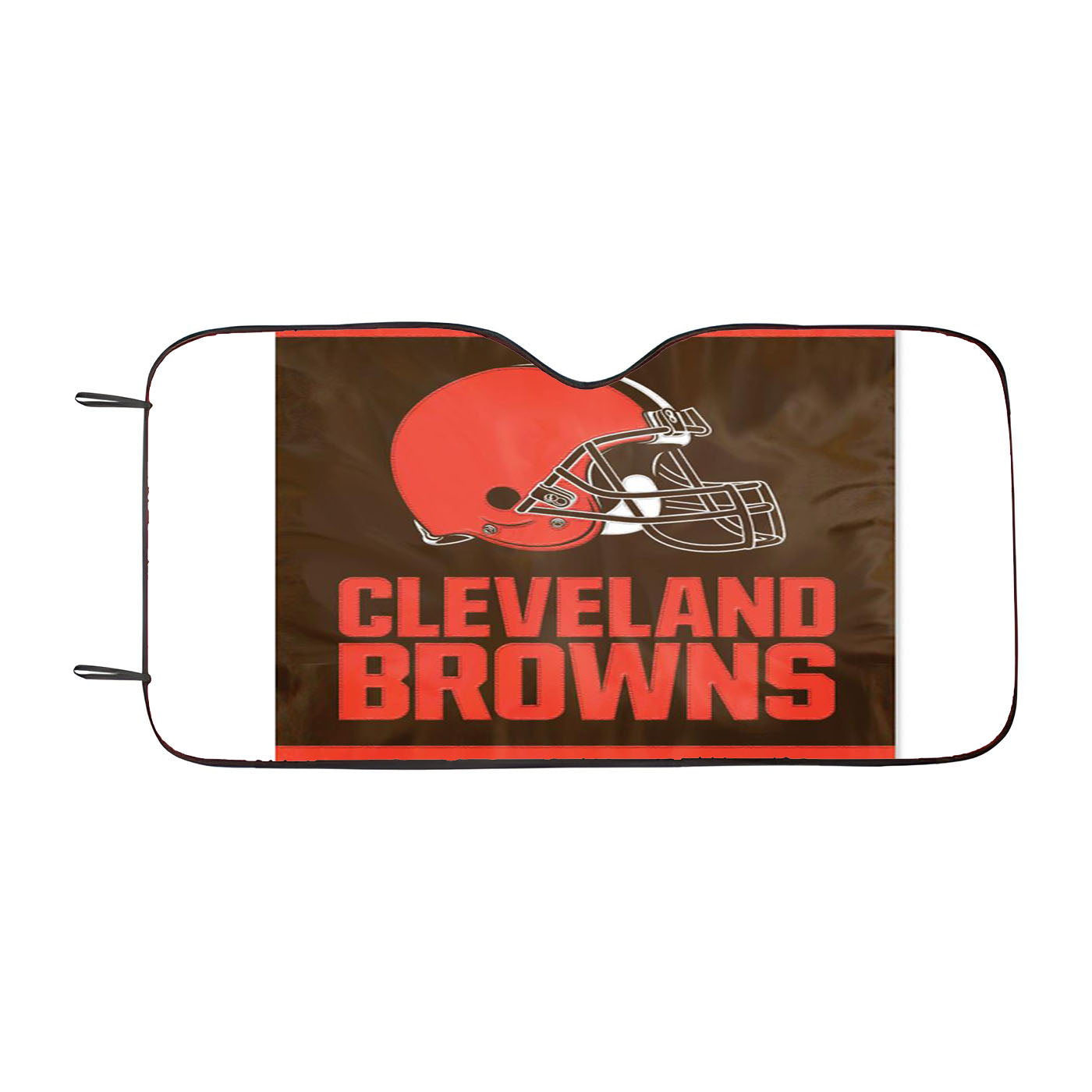 Flag Cleveland Browns Car Auto Sun Shade Windshield Cover