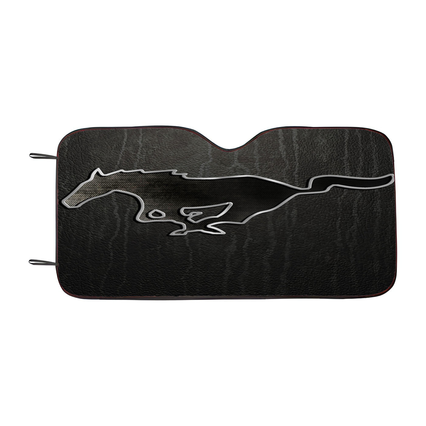 Ford Mustang Background Image Car Auto Sun Shade Windshield Cover