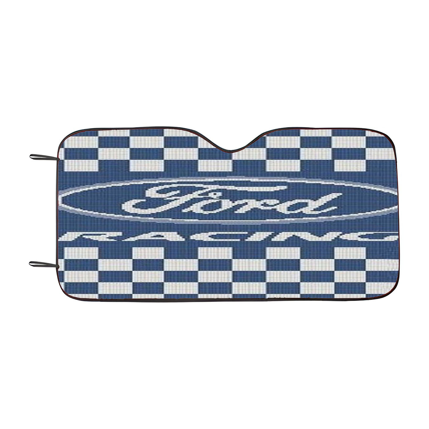 Ford Racing Pattern Car Auto Sun Shade Windshield Cover