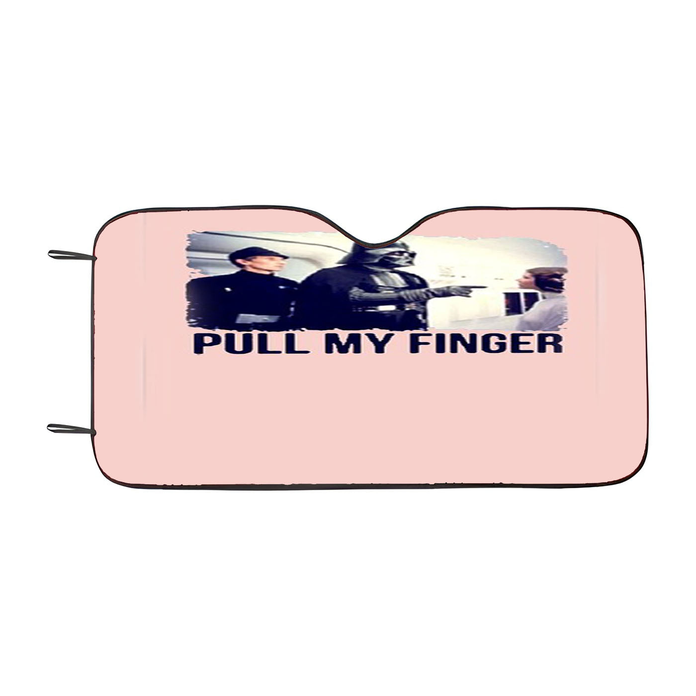 Funny Star Wars Pull My Fingermovie Darth Vader Car Auto Sun Shade Windshield Cover