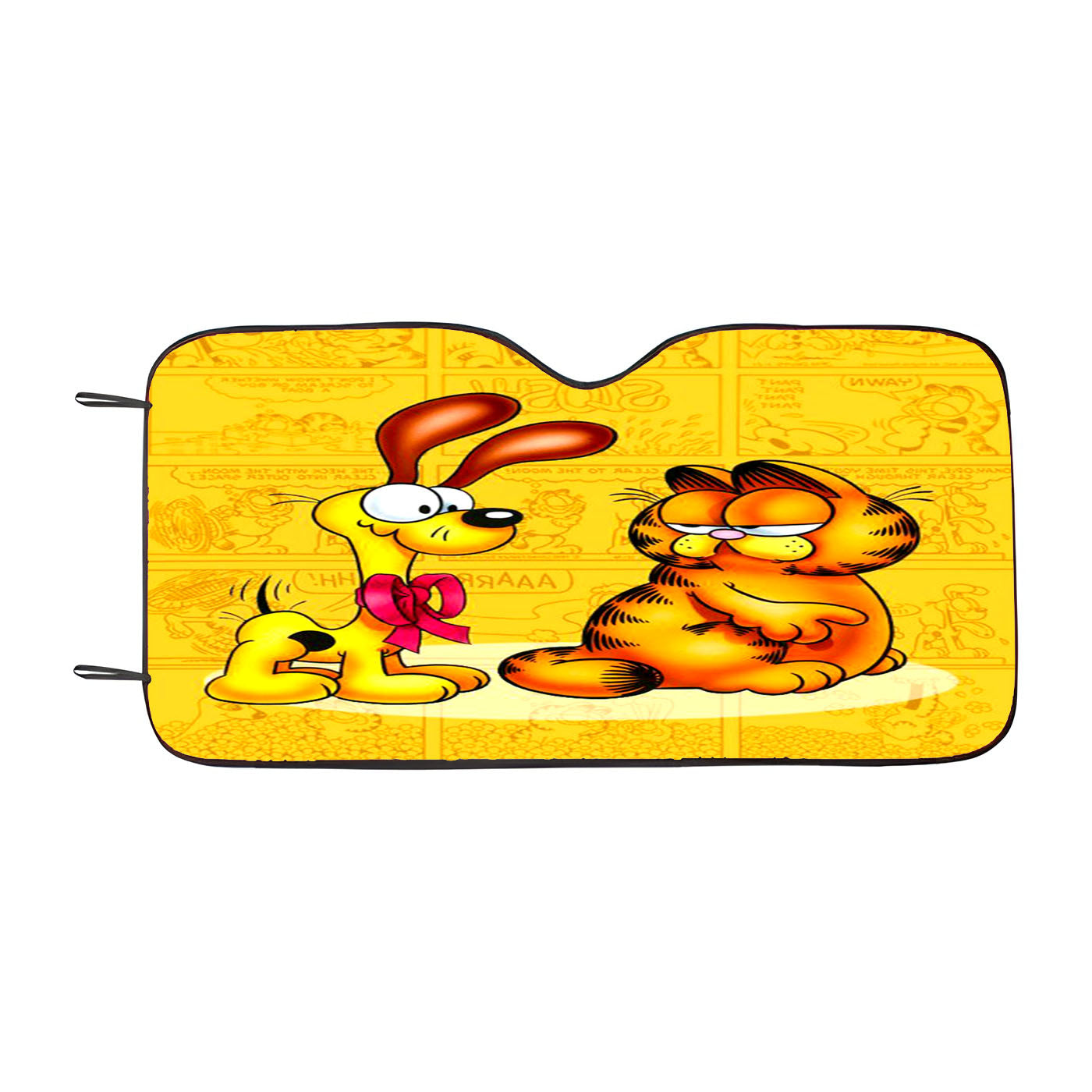 Garfield Comic Strip Art Car Auto Sun Shade Windshield Cover