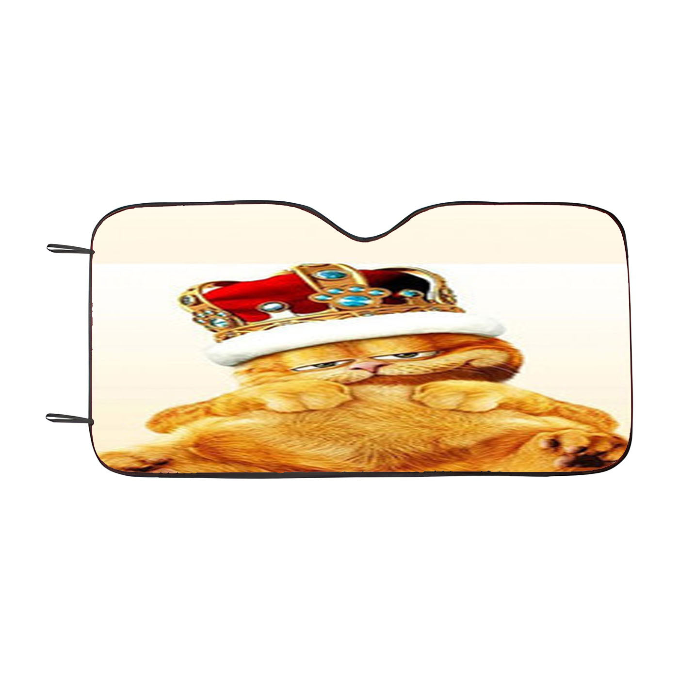 Garfield Garfield King Of Lazy Cat Car Auto Sun Shade Windshield Cover