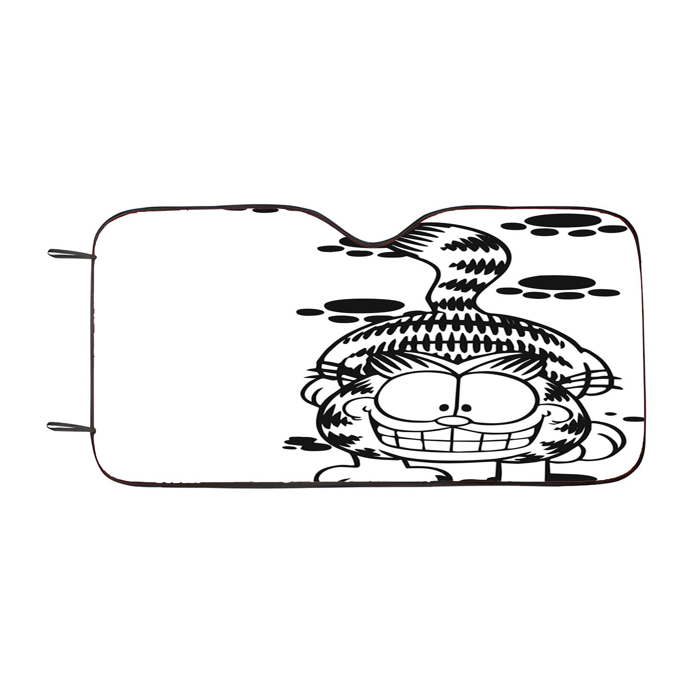Garfield Paws Track Smile Car Auto Sun Shade Windshield Cover