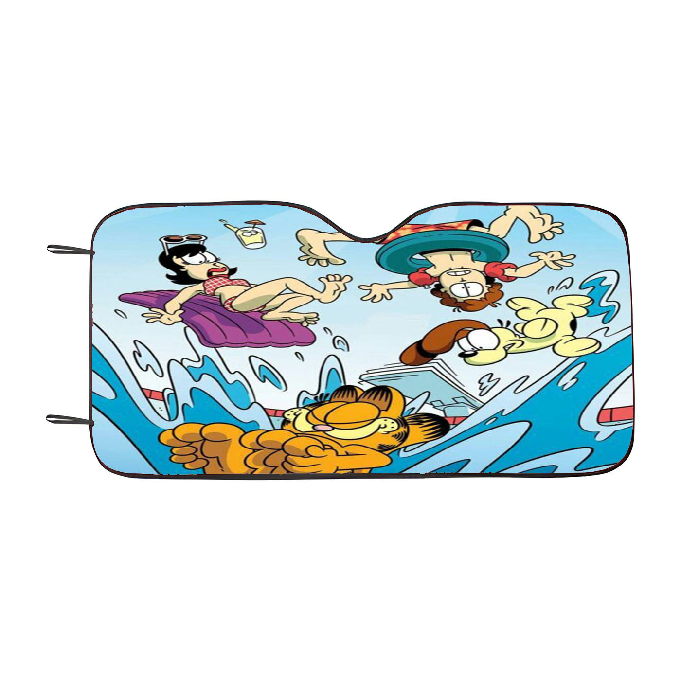 Garfield Summer Special Car Auto Sun Shade Windshield Cover