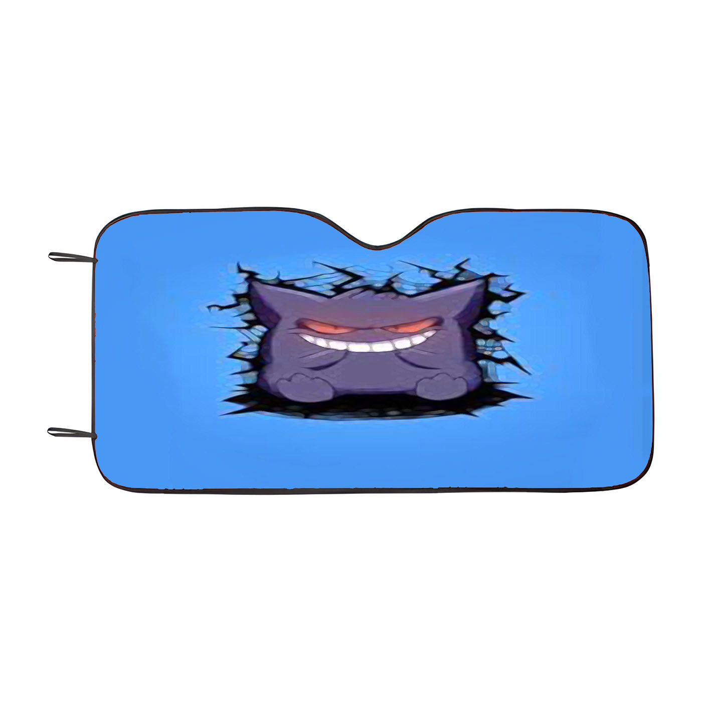 Gengar Pokemon Car Auto Sun Shade Windshield Cover