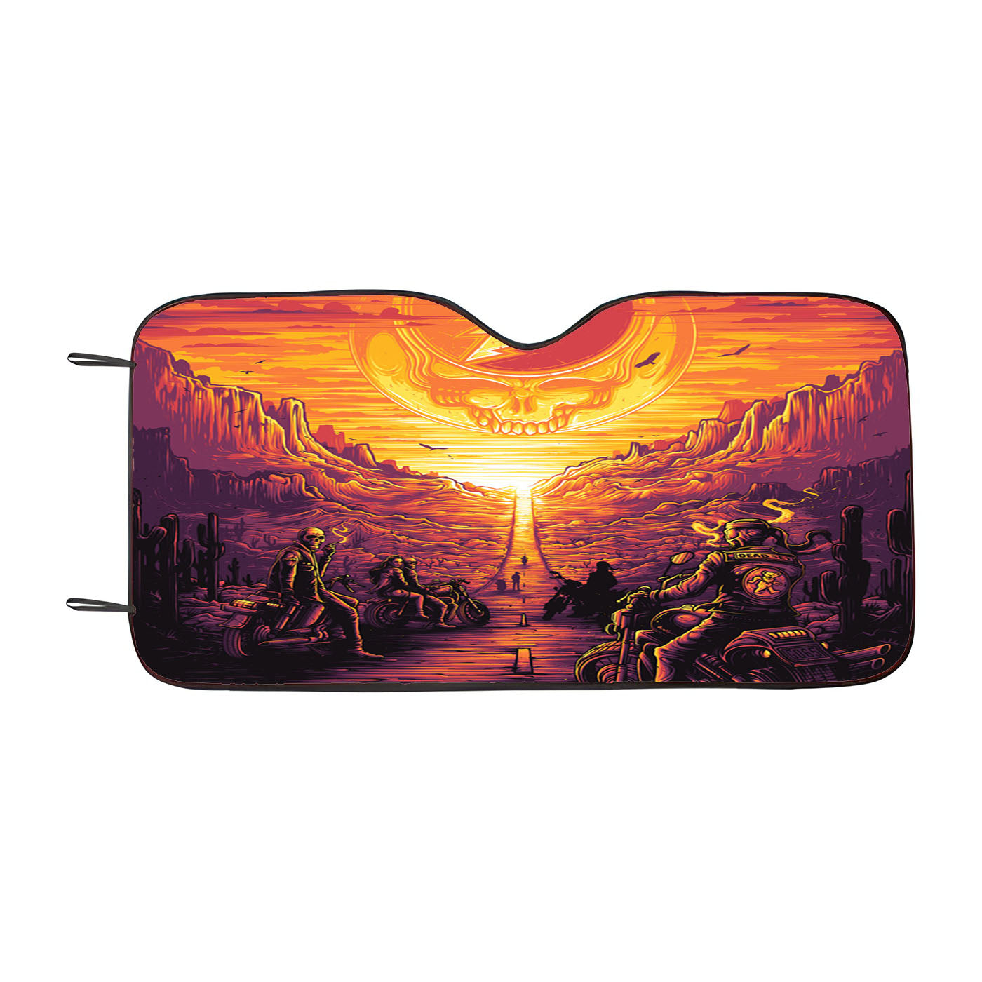 Grateful Dead Dan Mumford Car Auto Sun Shade Windshield Cover