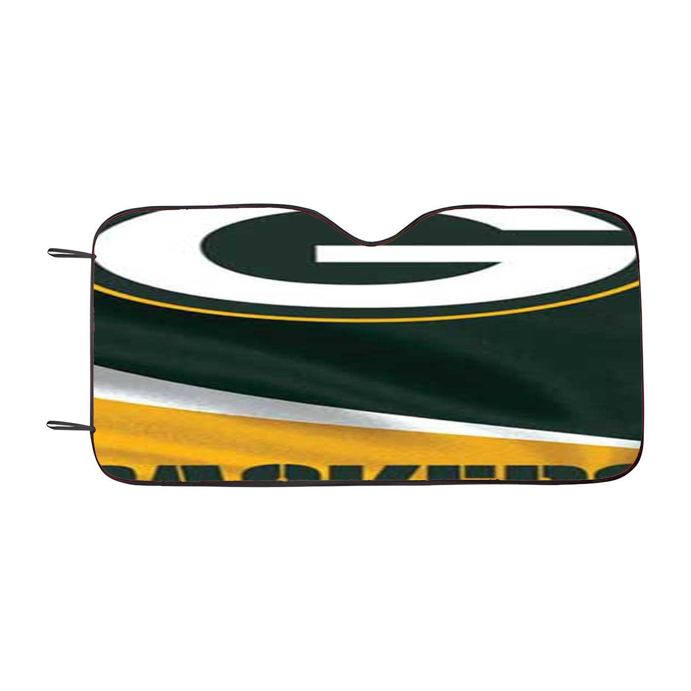 Green Bay Packers Cloth Tall Car Auto Sun Shade Windshield Cover