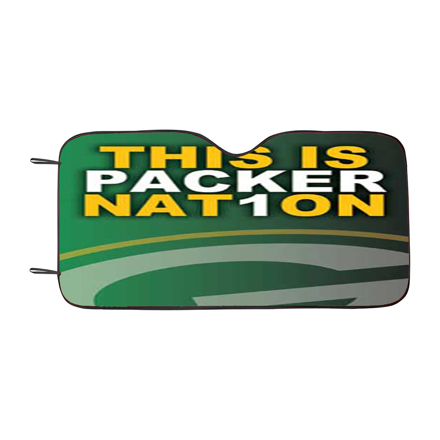 Green Bay Packers Nat1On Car Auto Sun Shade Windshield Cover