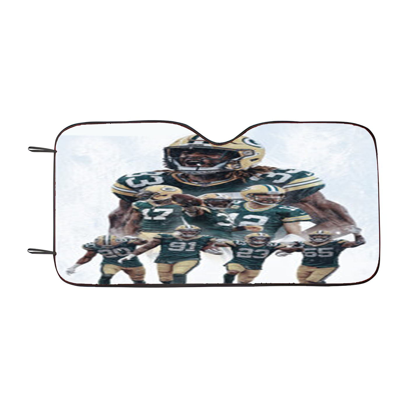 Green Bay Packers Roster Car Auto Sun Shade Windshield Cover