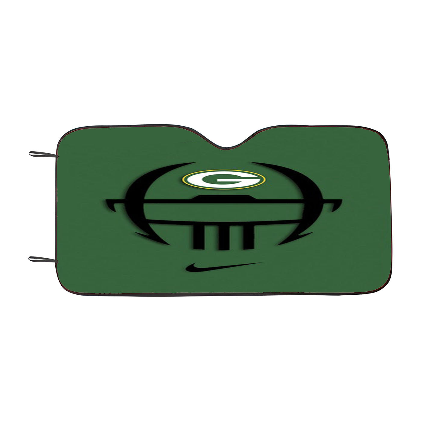 Green Bay Packers Symbol Car Auto Sun Shade Windshield Cover