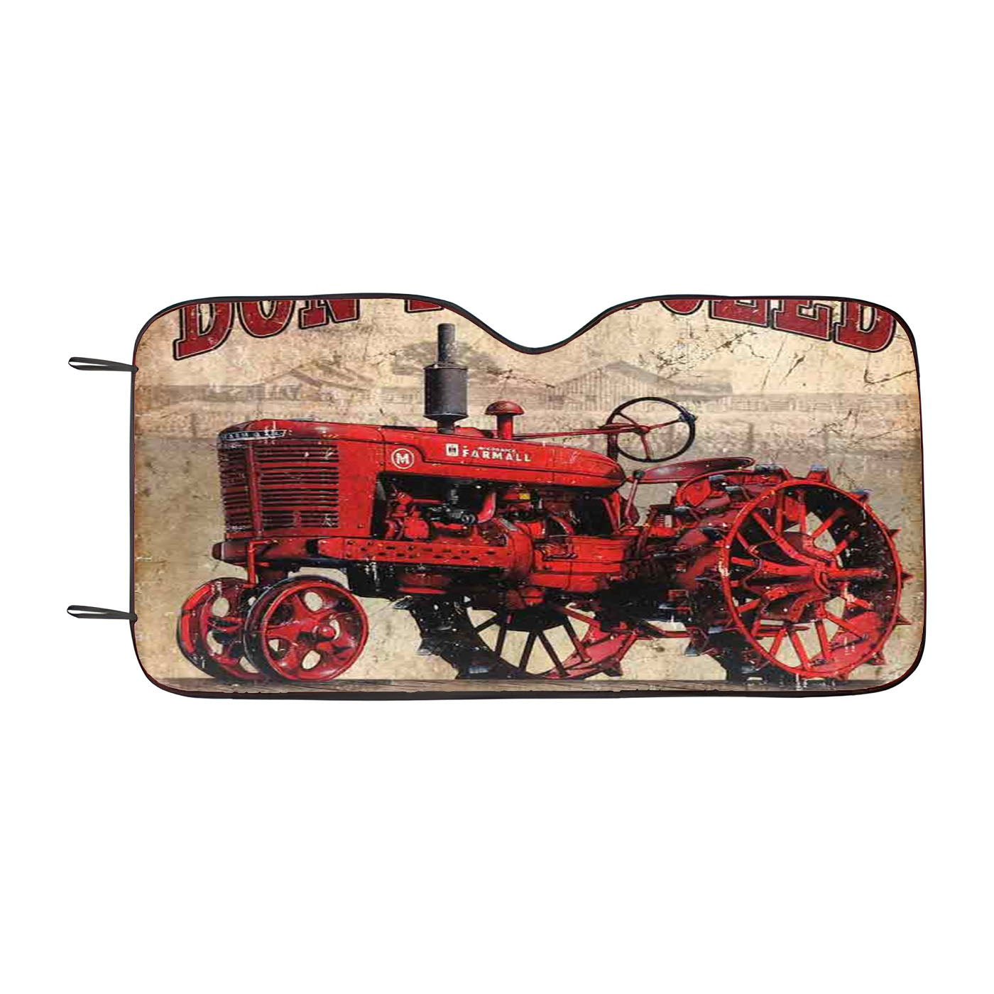 Ih International Harvester Retro Tractors Car Auto Sun Shade Windshield Cover