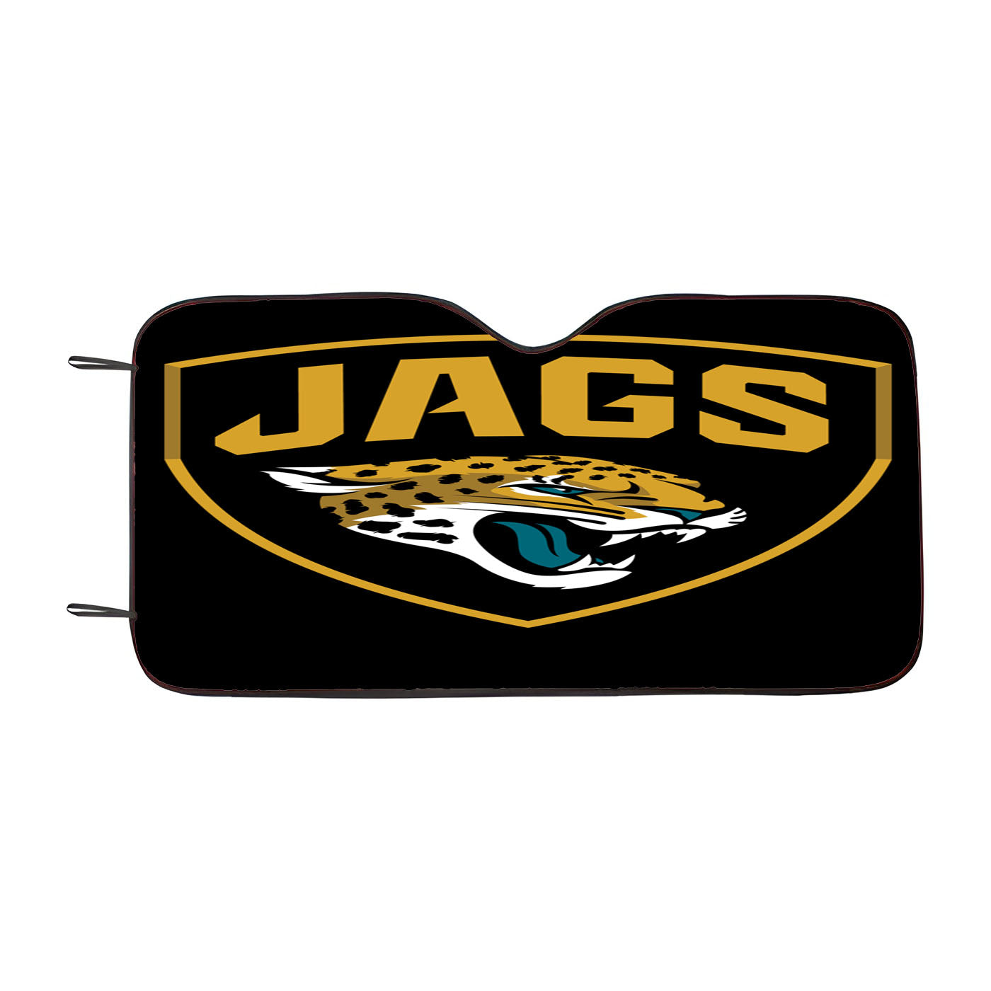 Jacksonville Jaguars Secondary Shield Logo Car Auto Sun Shade Windshield Cover