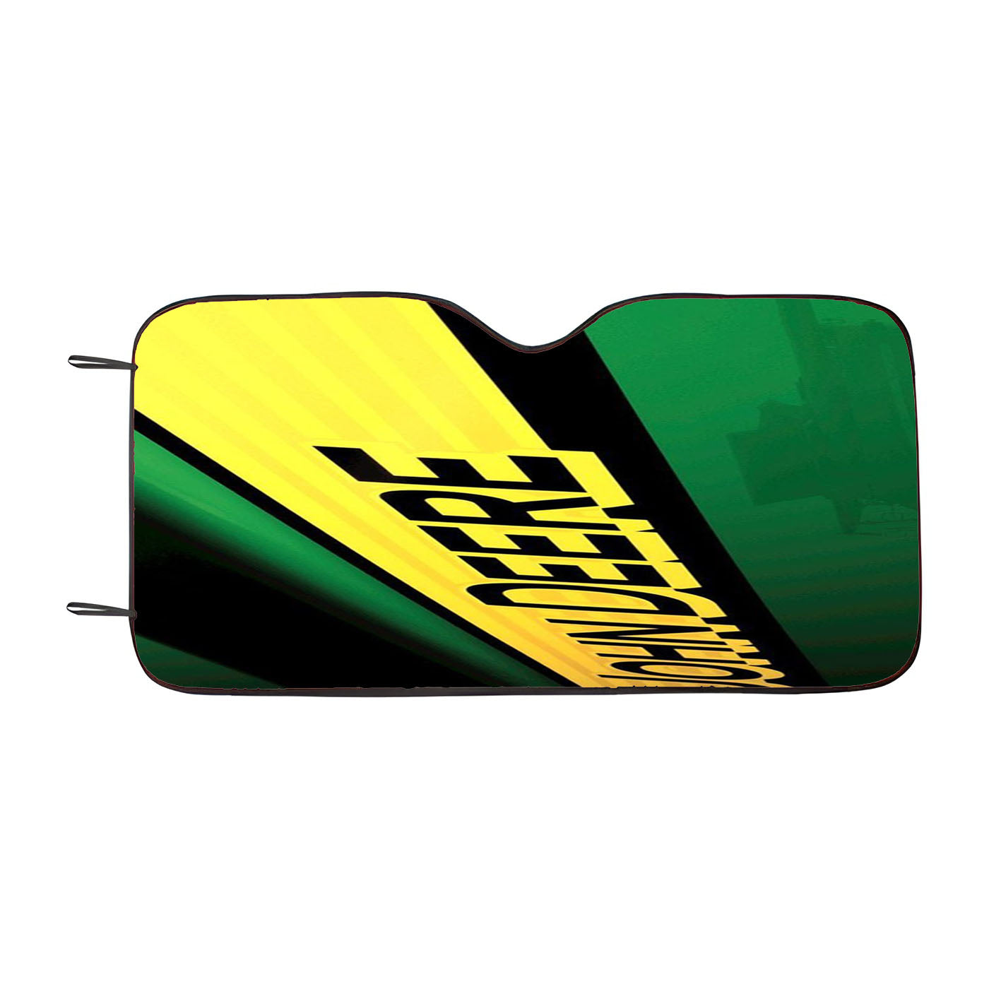 John Deere Green Wallpaper Car Auto Sun Shade Windshield Cover