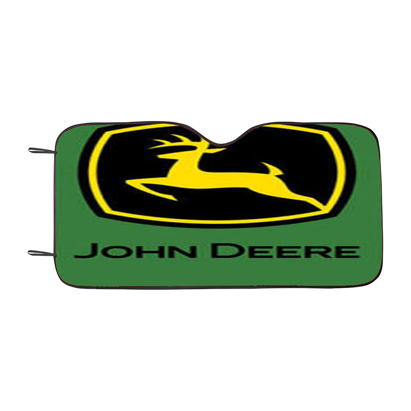 John Deere Minimalist Logo Car Auto Sun Shade Windshield Cover