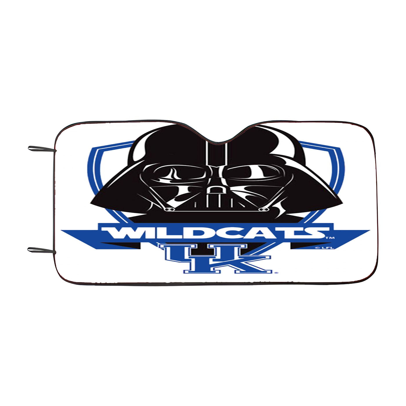 Kentucky Wildcats Darth Vader Star Wars Logo Car Auto Sun Shade Windshield Cover