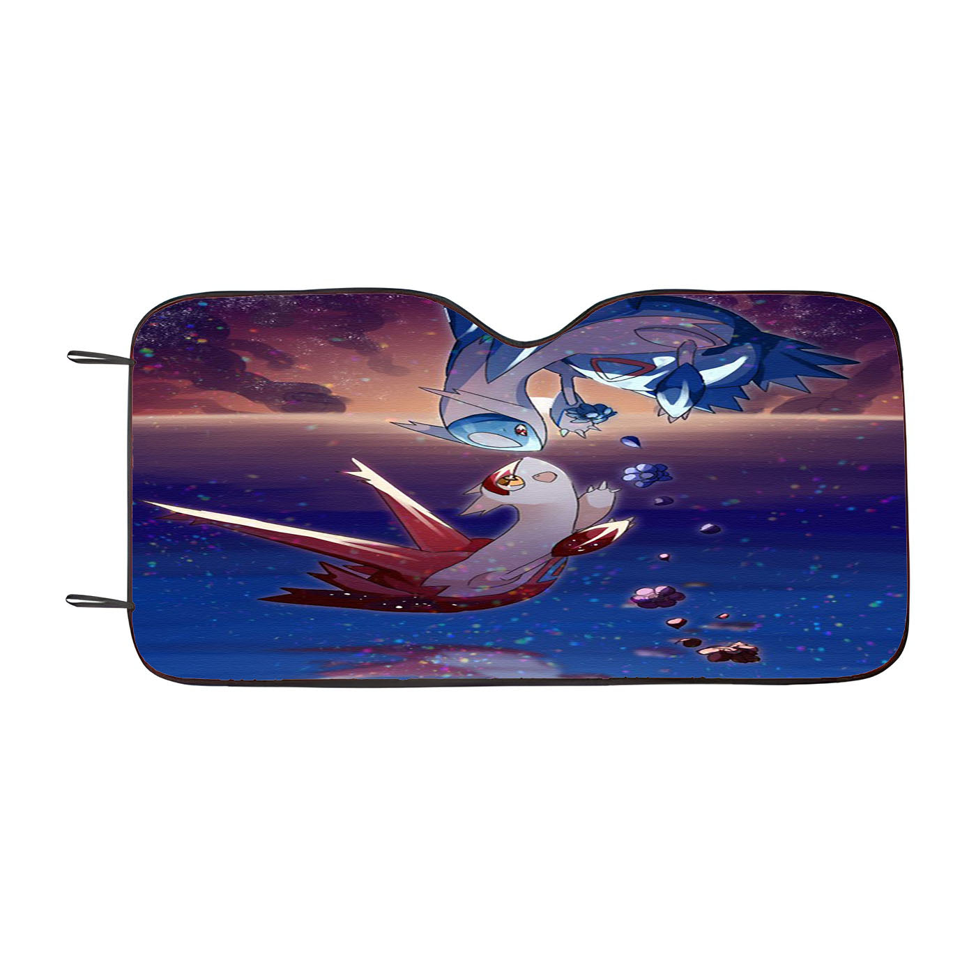 Latios And Latias Type Legendary Pokemon Car Auto Sun Shade Windshield Cover