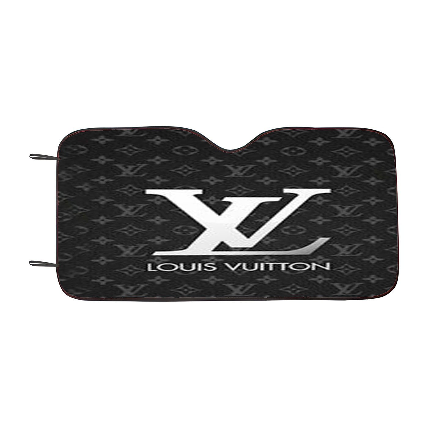 Louis Vuitton Grey Logo Car Auto Sun Shade Windshield Cover