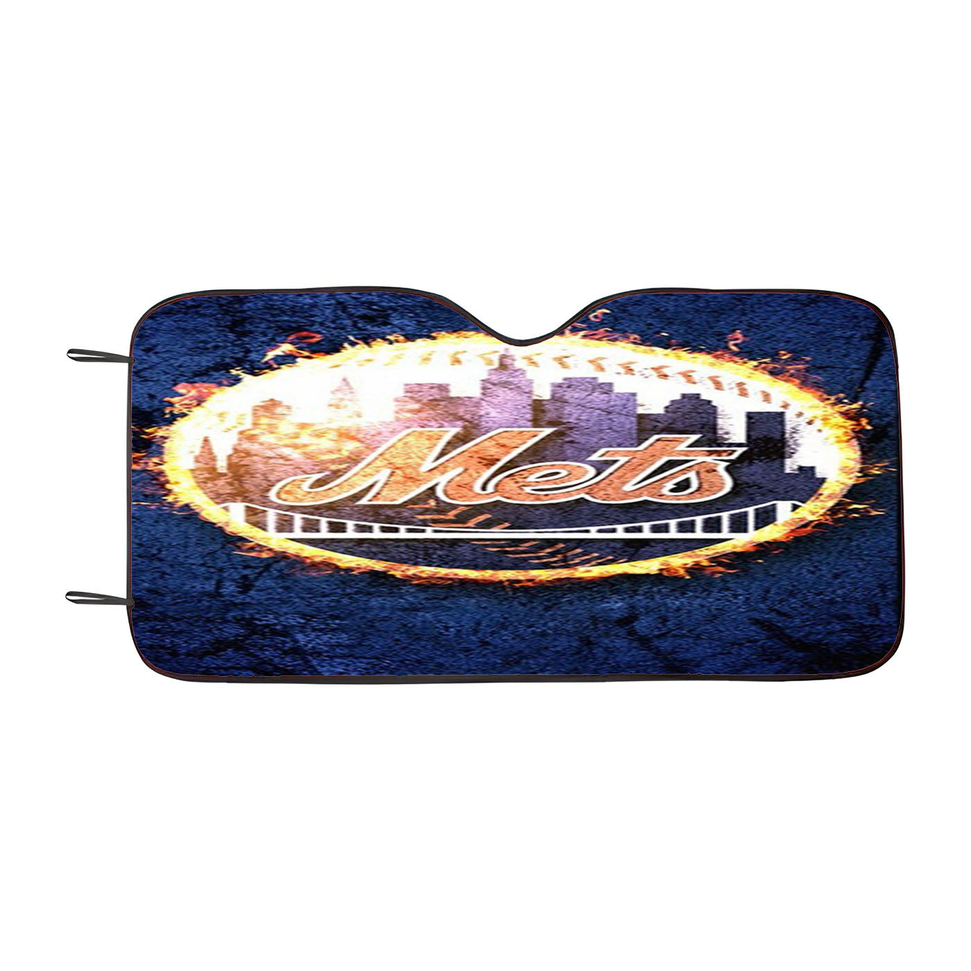 New York Mets Mlb Car Auto Sun Shade Windshield Cover