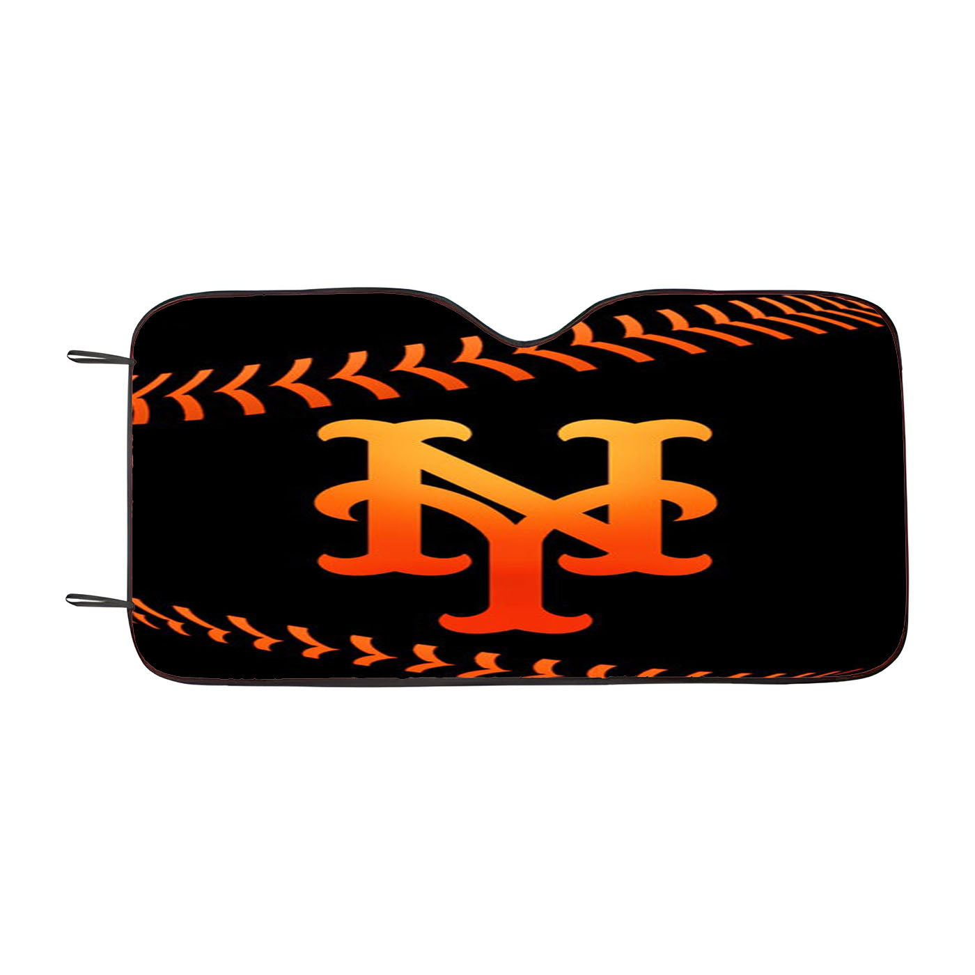 New York Mets Mlb Logo Car Auto Sun Shade Windshield Cover