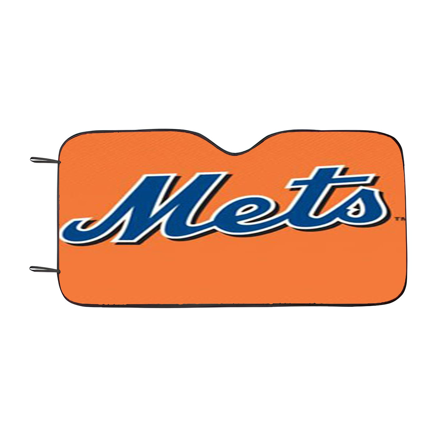 New York Mets Orange Car Auto Sun Shade Windshield Cover