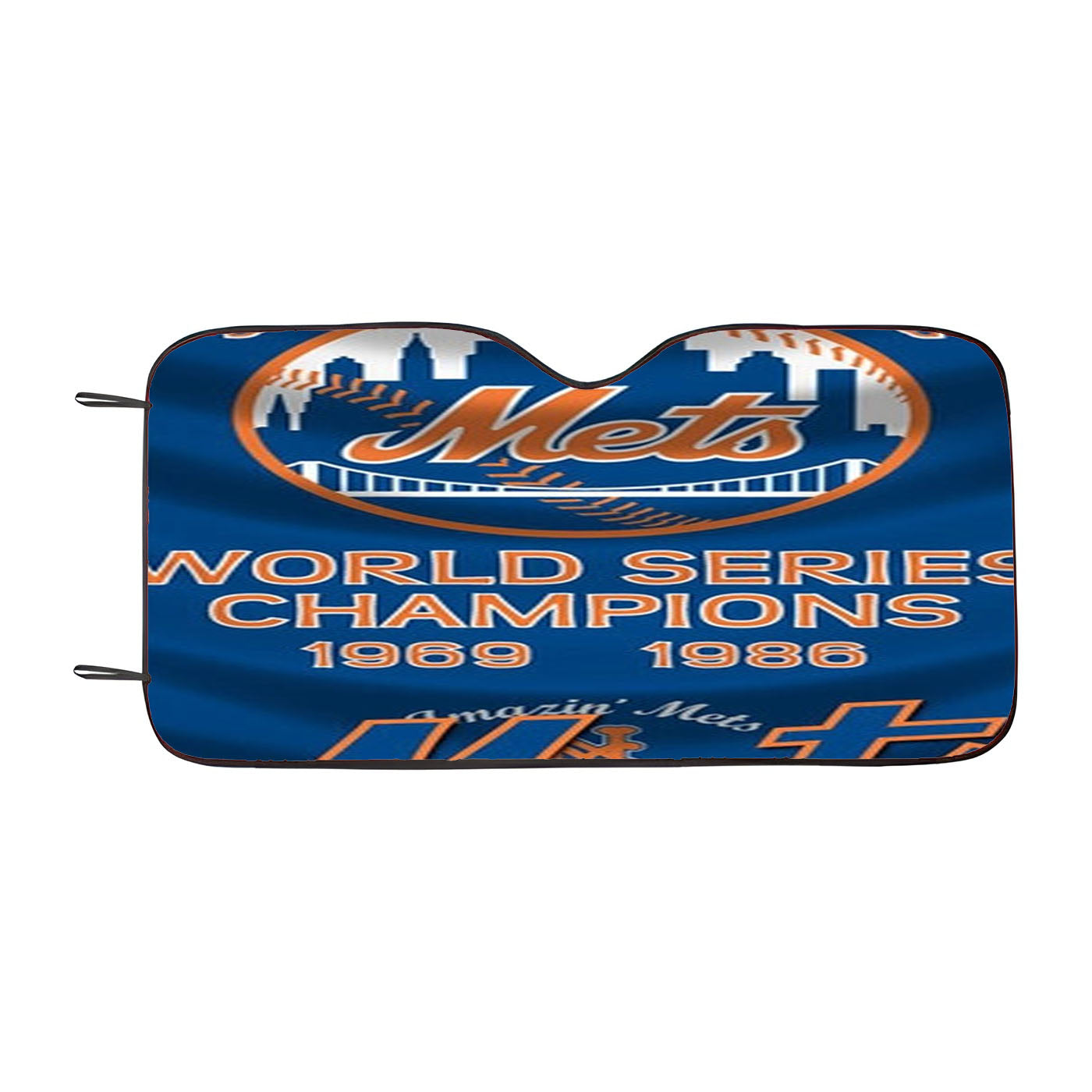 New York Mets World Series Car Auto Sun Shade Windshield Cover