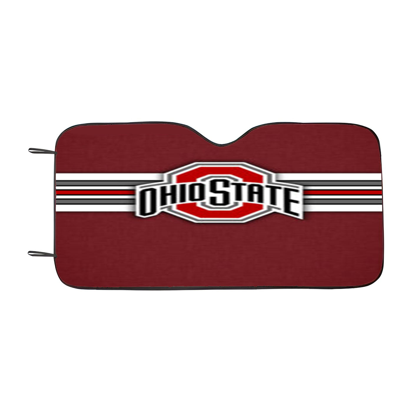 Ohio State Buckeyes University Car Auto Sun Shade Windshield Cover
