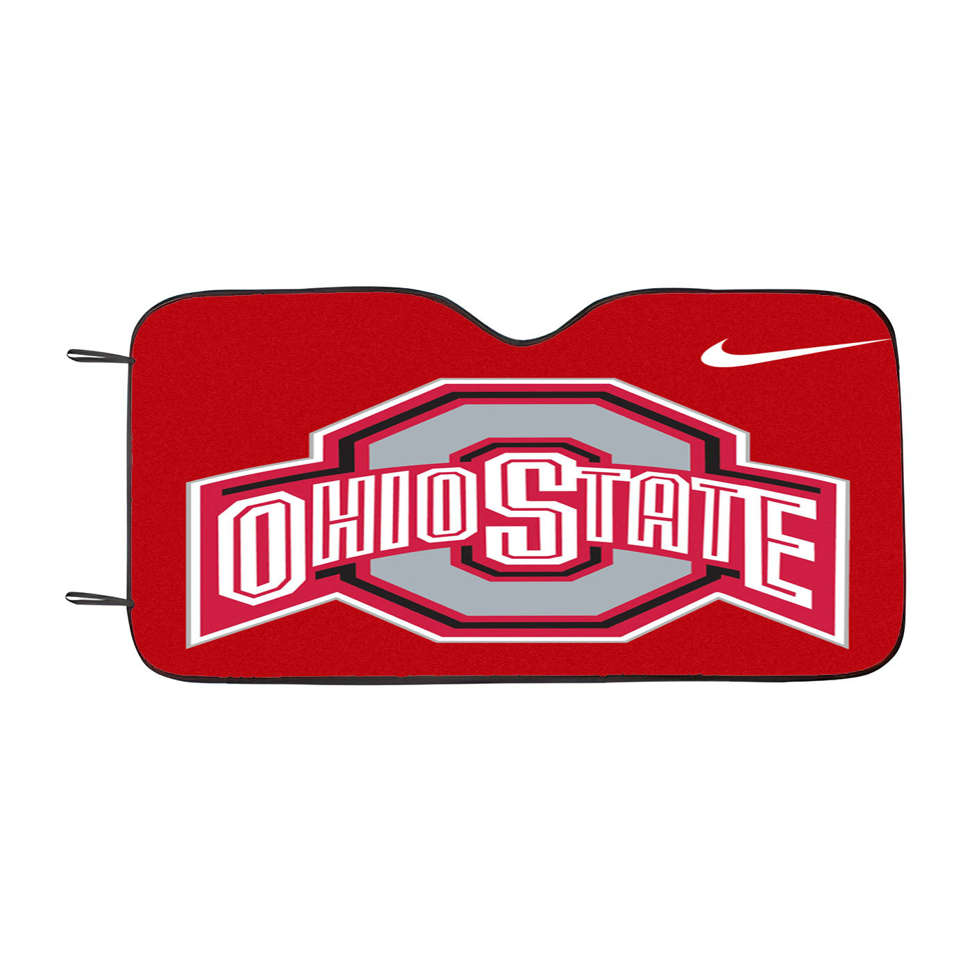 Ohio State Red Wallpaper Logo Car Auto Sun Shade Windshield Cover