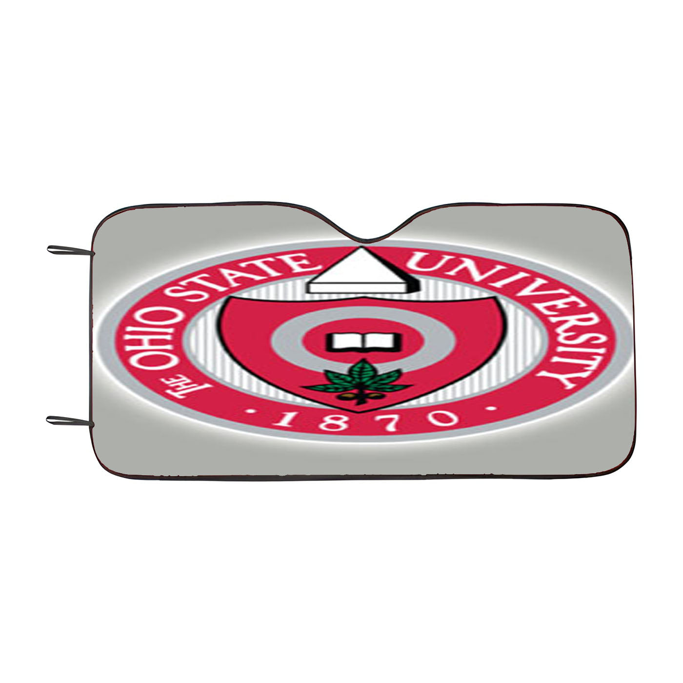 Ohio State University 1870 Car Auto Sun Shade Windshield Cover