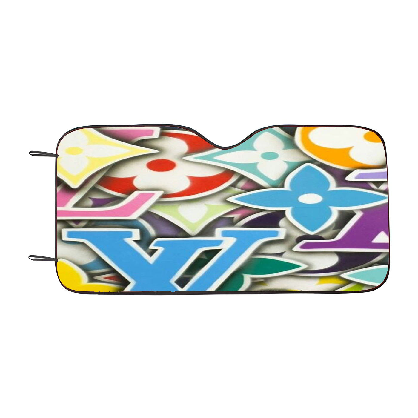 Pattern Takasi Murakami Lv Style Car Auto Sun Shade Windshield Cover