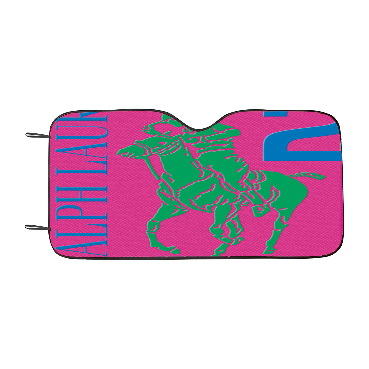 Polo Ralph Lauren Big Pony 2 Pink Parfume Car Auto Sun Shade Windshield Cover