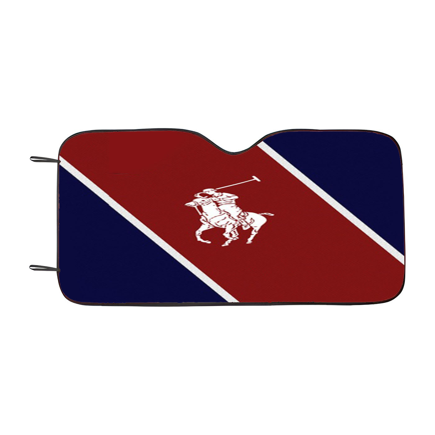 Polo Ralph Lauren Stripe Logo Car Auto Sun Shade Windshield Cover