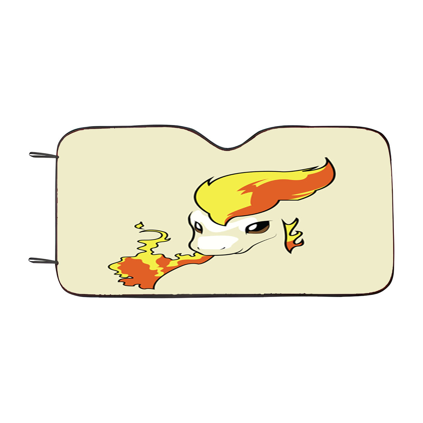 Ponyta Pokemon Car Auto Sun Shade Windshield Cover