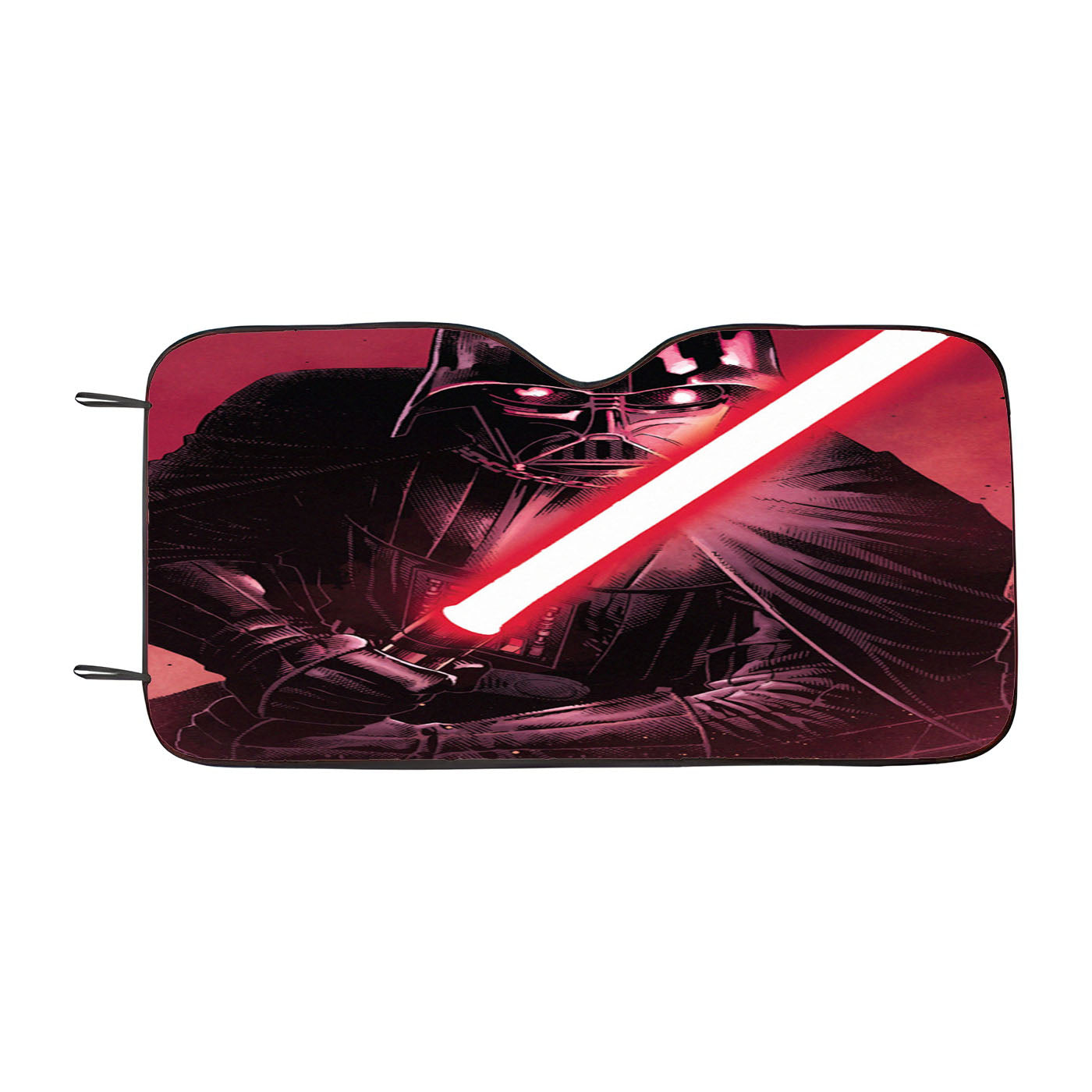Red Darth Vader Car Auto Sun Shade Windshield Cover