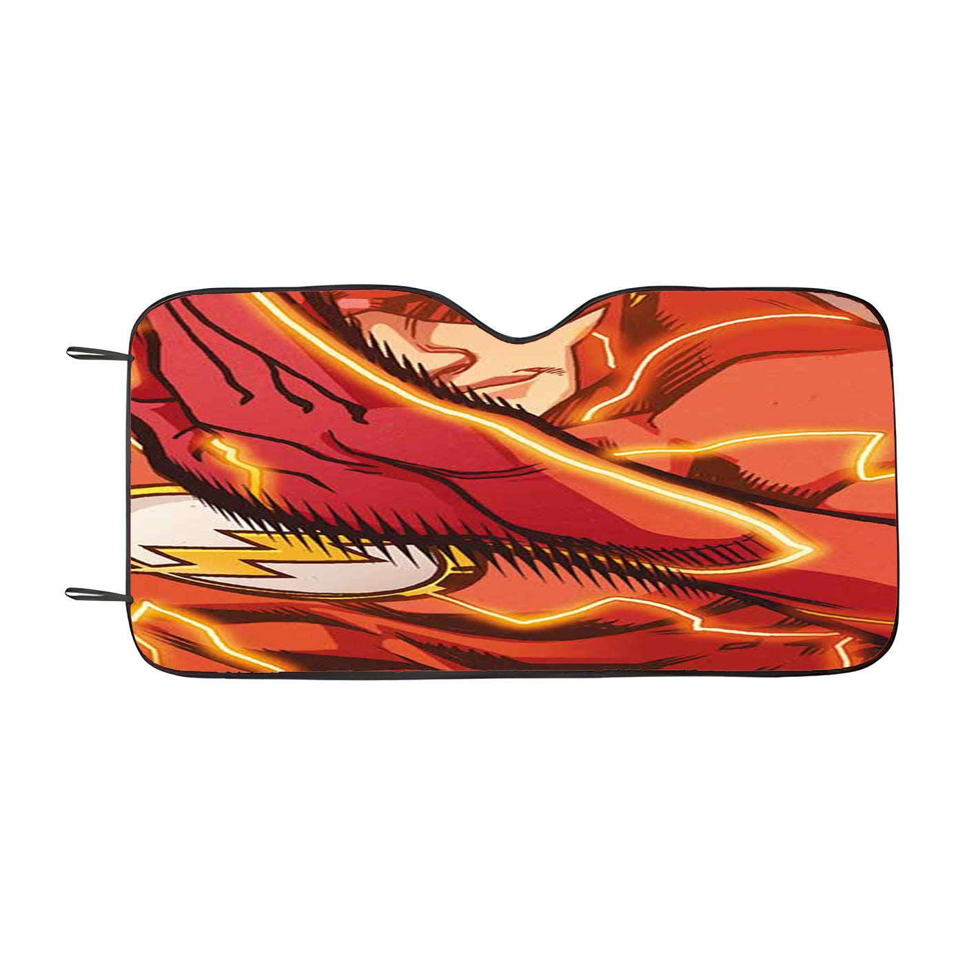 Running The Flash Car Auto Sun Shade Windshield Cover
