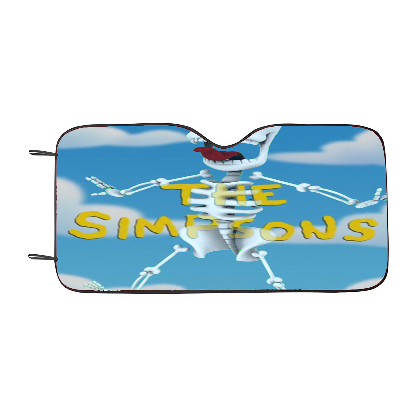 Skeleton Bart Simpsons Car Auto Sun Shade Windshield Cover