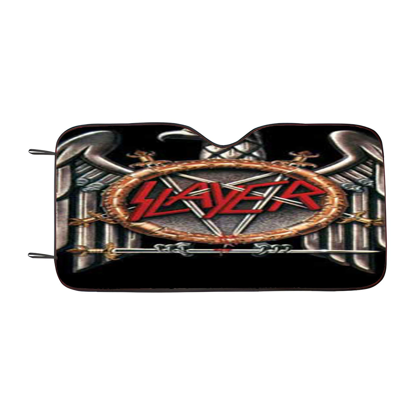 Slayer Eagle Logo Car Auto Sun Shade Windshield Cover