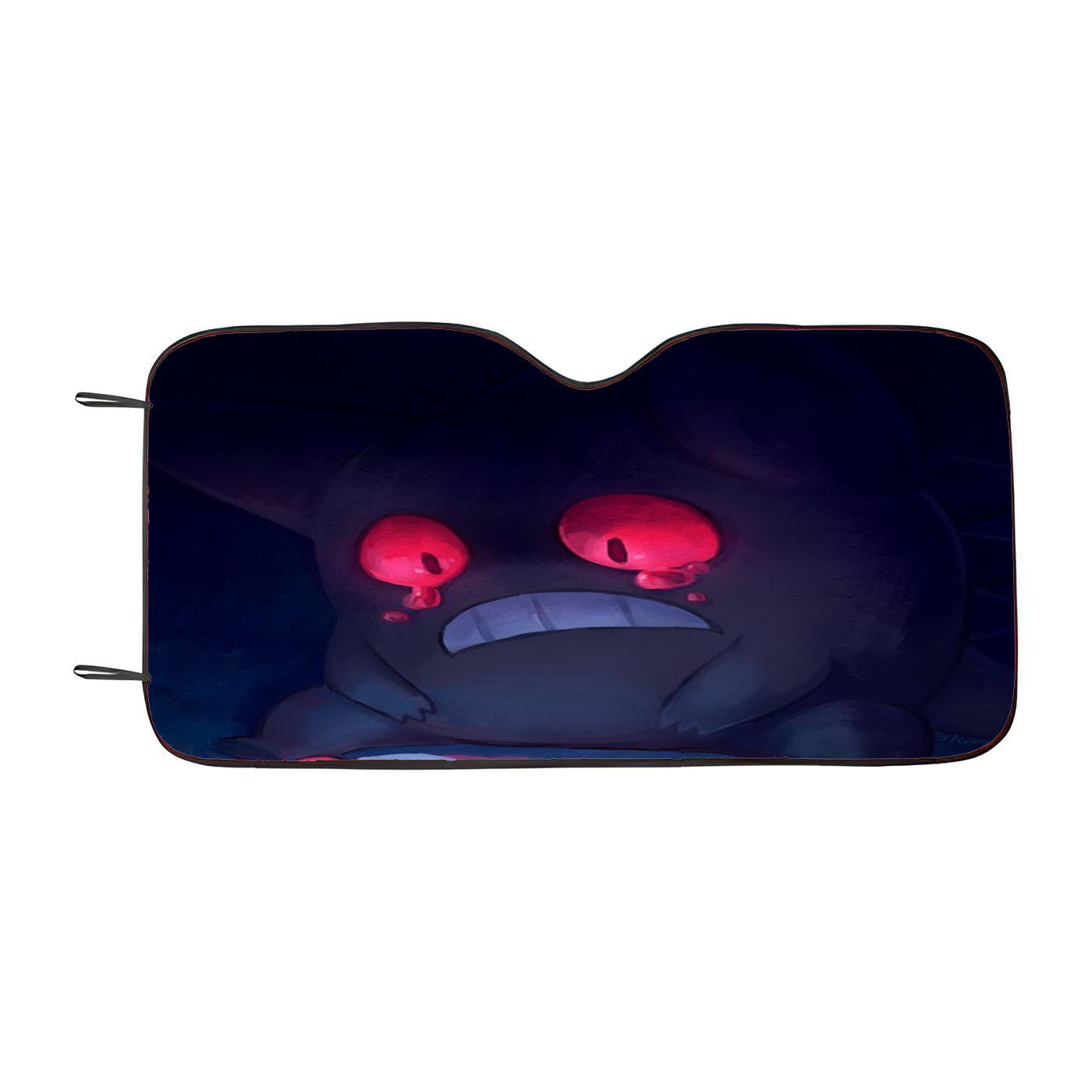 So Sad Gengar Pokemon Car Auto Sun Shade Windshield Cover