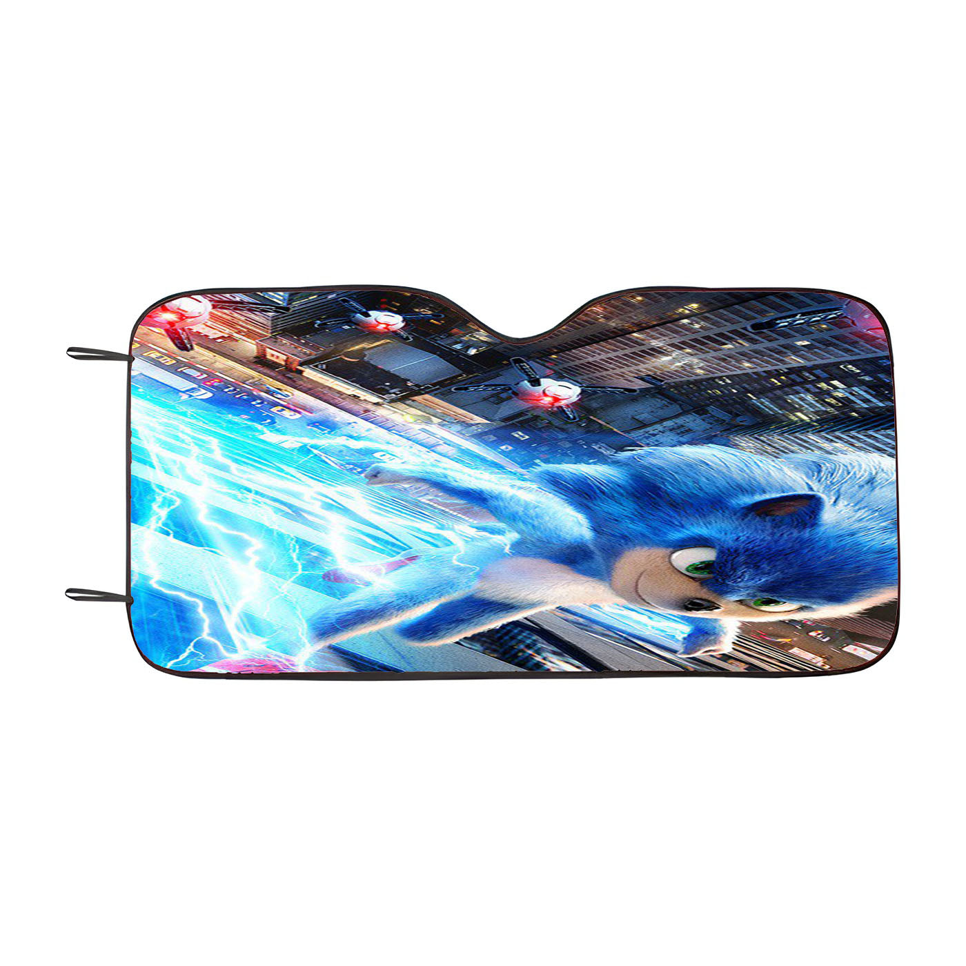 Sonic The Hedgehog Car Auto Sun Shade Windshield Cover