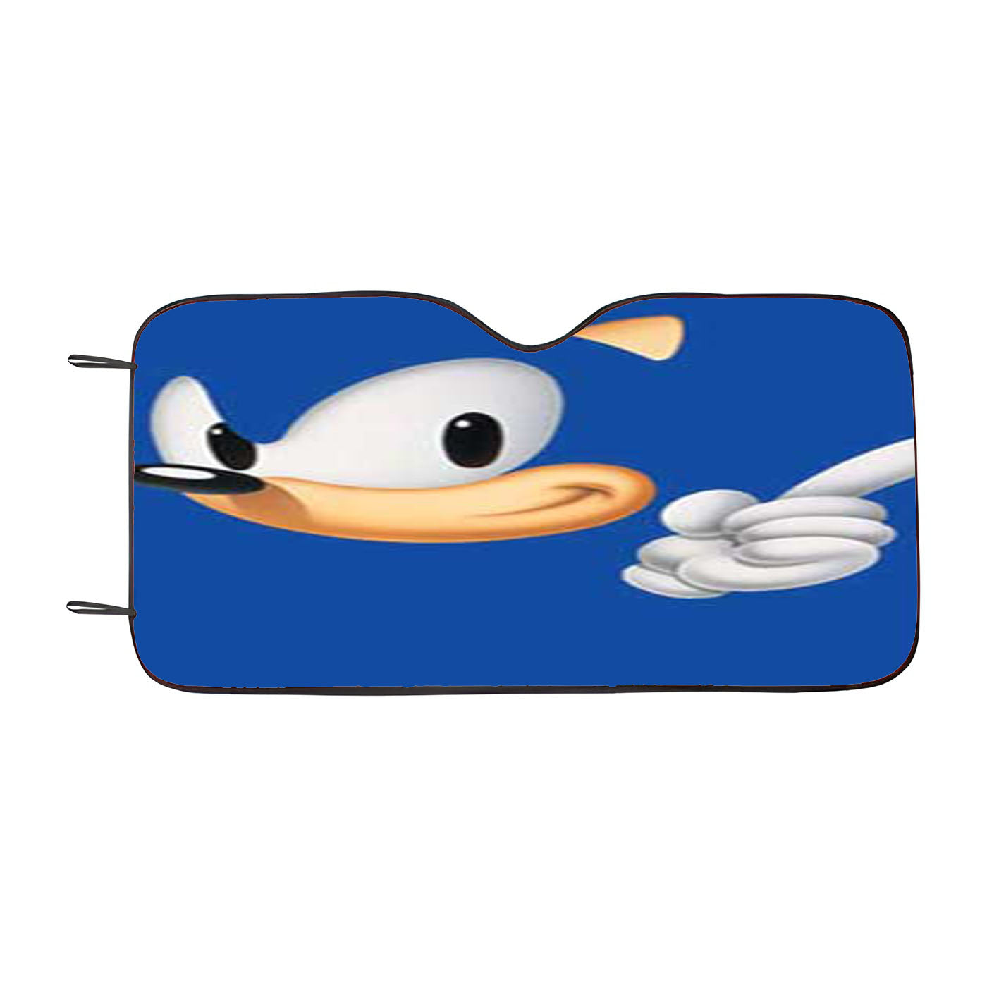 Sonic The Hedgehog Face Car Auto Sun Shade Windshield Cover