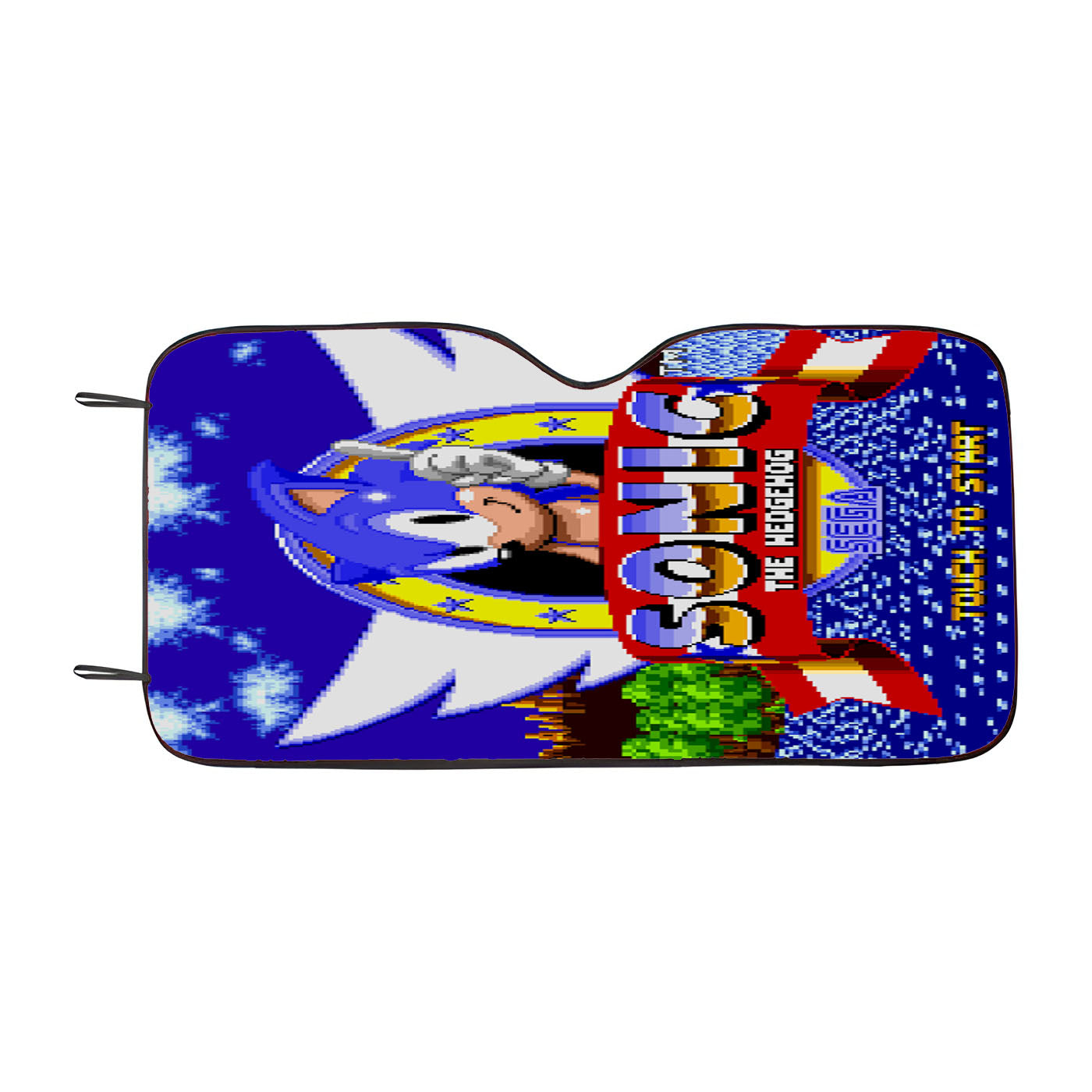 Sonic The Hedgehog Game Car Auto Sun Shade Windshield Cover