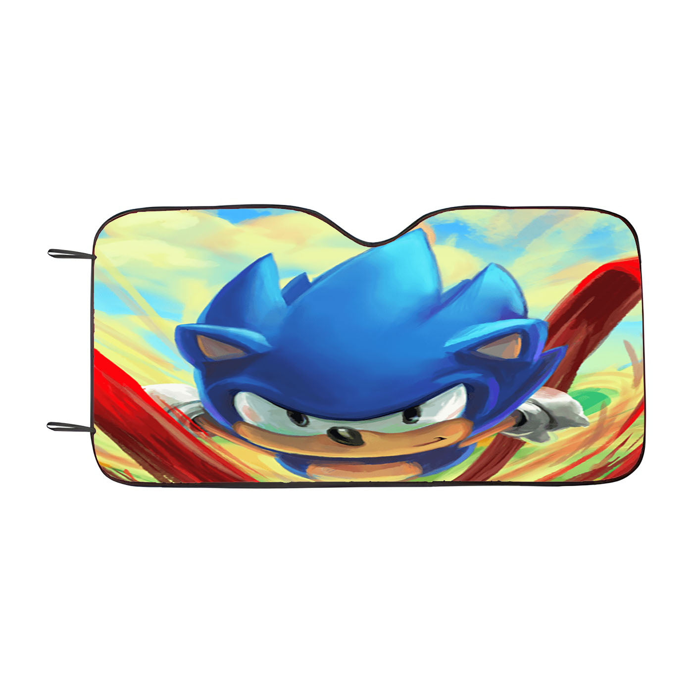 Sonic The Hedgehog Wallpaper Car Auto Sun Shade Windshield Cover
