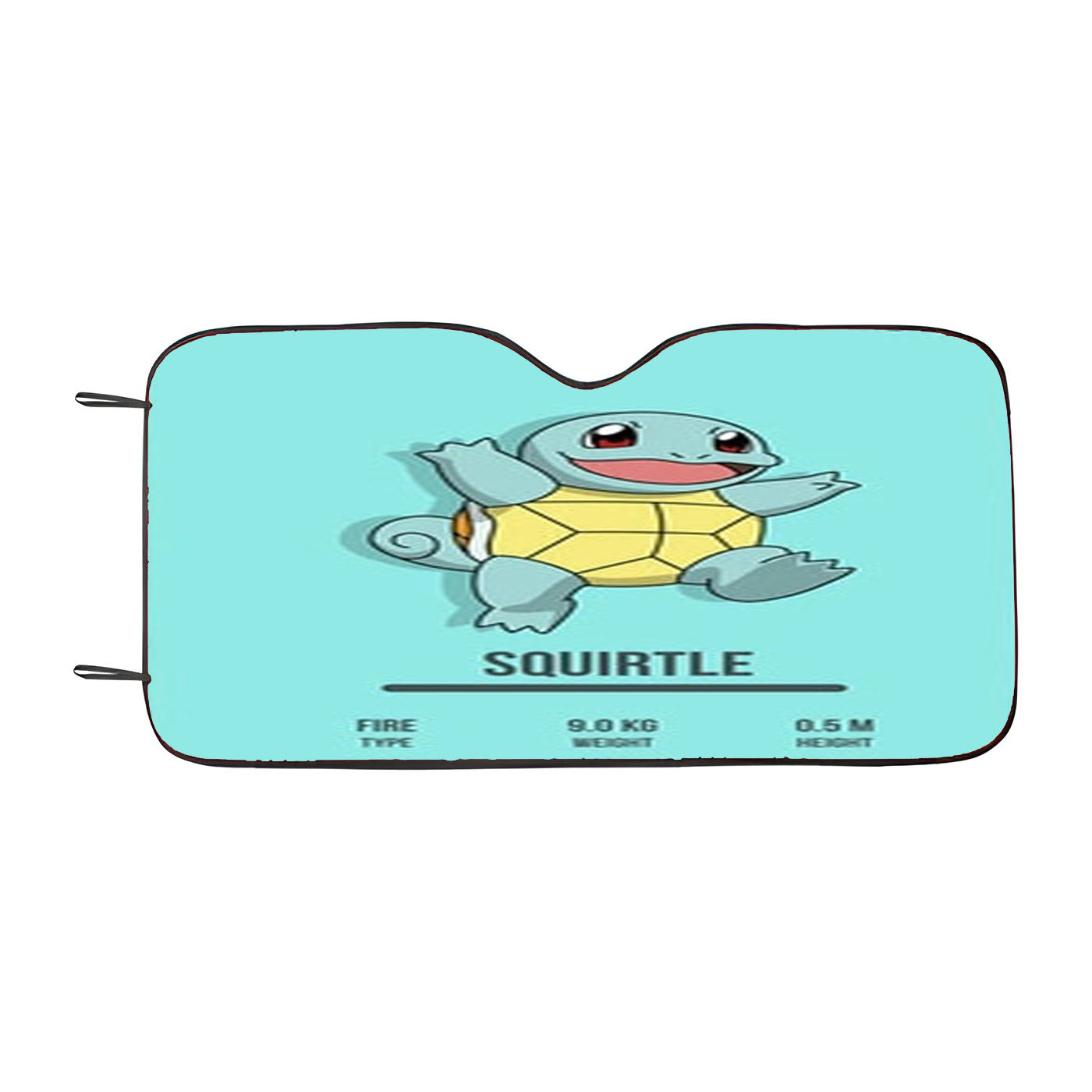 Squirtle Pokemon Car Auto Sun Shade Windshield Cover