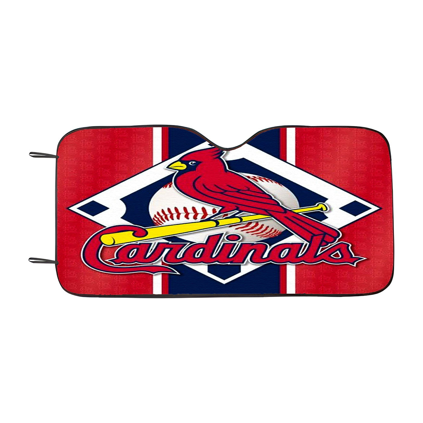 St Louis Cardinals Logo Jersey Car Auto Sun Shade Windshield Cover