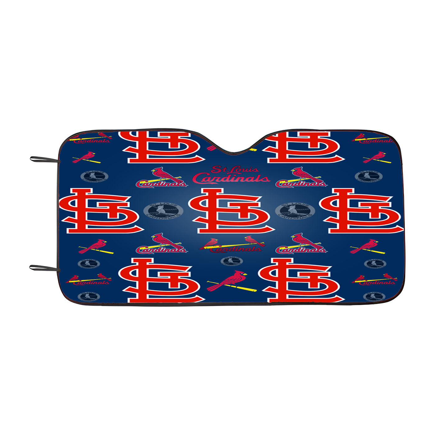 St Louis Cardinals Logo Pattern Car Auto Sun Shade Windshield Cover