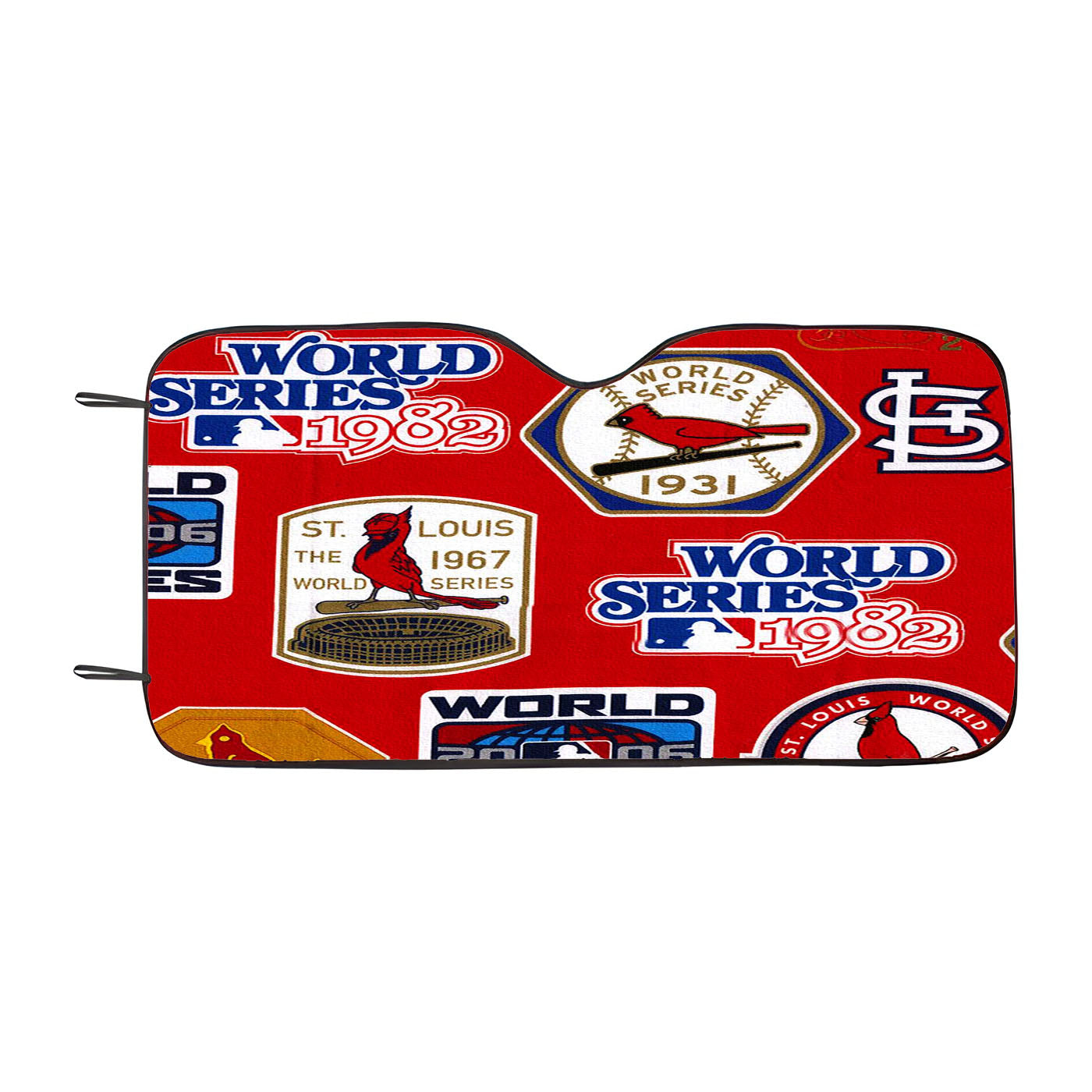 St Louis Cardinals World Series Emblem Car Auto Sun Shade Windshield Cover