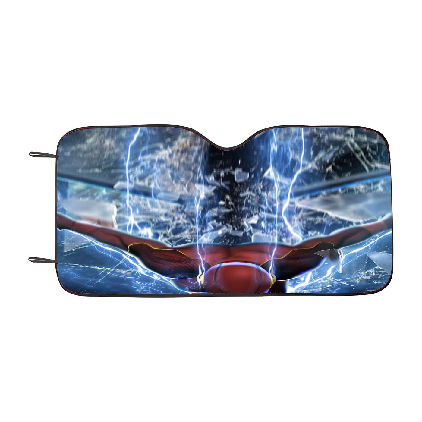 The Flash Artwork Poster 2 Car Auto Sun Shade Windshield Cover