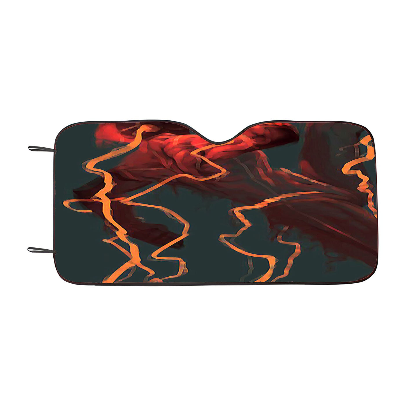 The Flash Brush Paint Car Auto Sun Shade Windshield Cover