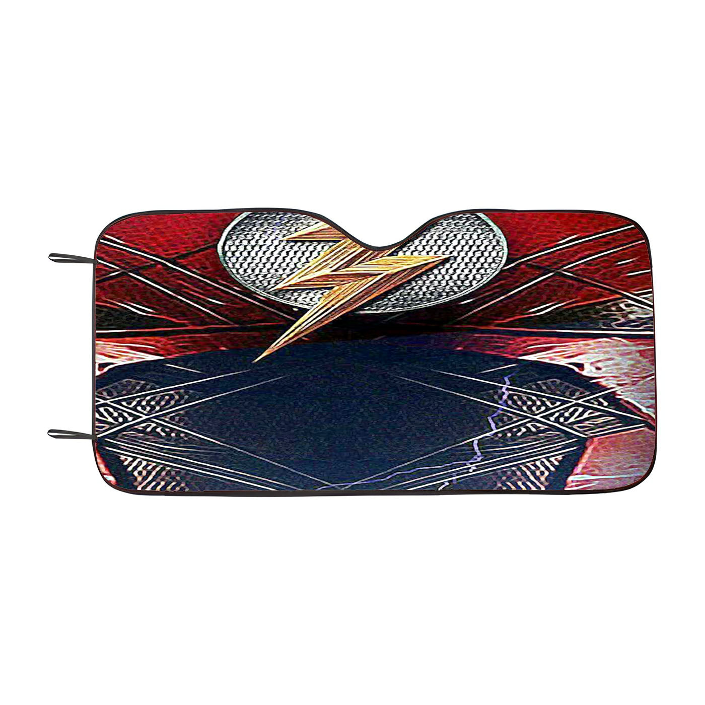 The Flash Chest Logo Car Auto Sun Shade Windshield Cover